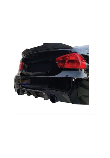 Autogp Bmw 3 Serisi E90 Psm Spoiler -parlak Siyah