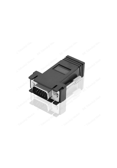 Rj45 Cat5 Cat/6 Vga Extender Ethernet Kablo Vga Uzatma Adaptörü