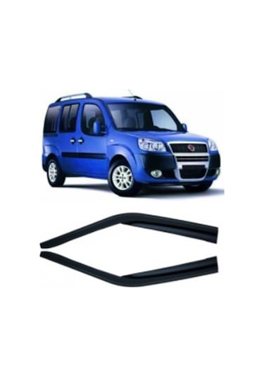 Fiat Doblo 1 Cam Rüzgarlık Mugen 2'Li