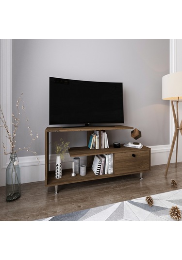 Mıxı Tv Ünitesi Tv Sehpası 120 Cm Ceviz