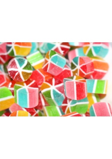 Gökkuşağı Dilim Akide Lolly Akide Şeker 1000 Gr