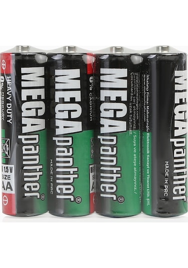 Mega Panther R6P AA Kalem Pil 4'lü