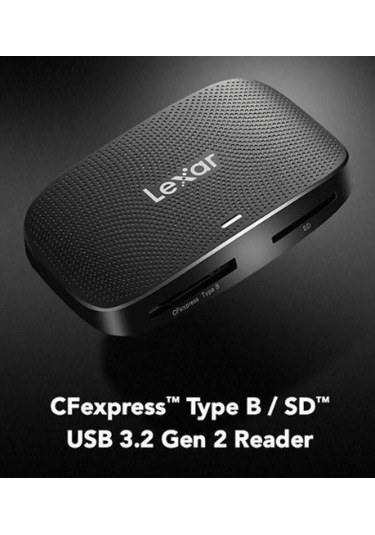 Lexar LRW520 Cfexpress Type B Sd Usb 3.2 Gen 2 Kart Okuyucu