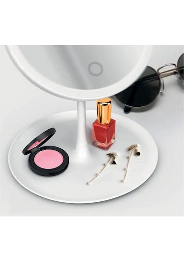 Shethink MU30 Dokunmatik Led Işıklı Yuvarlak Makyaj Aynası