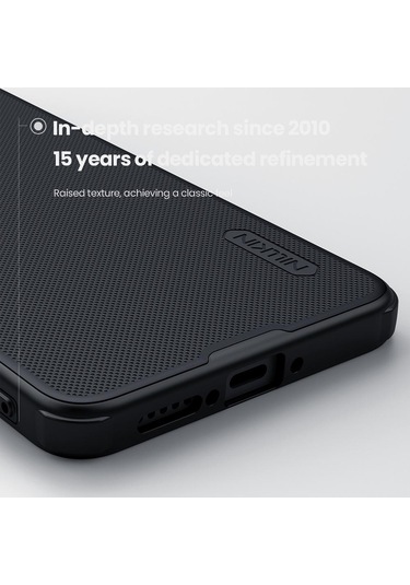 Xiaomi Poco X7 Pro Nıllkın Buzlu Kalkan Pro Pc Tpu Telefon Kılıfı Siyah