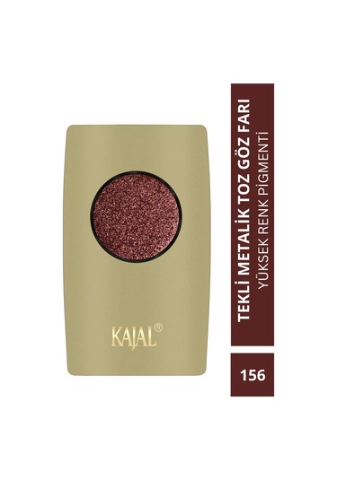 Kajal Metalik Işıltılı Toz Göz Farı Eyeshadow No:156