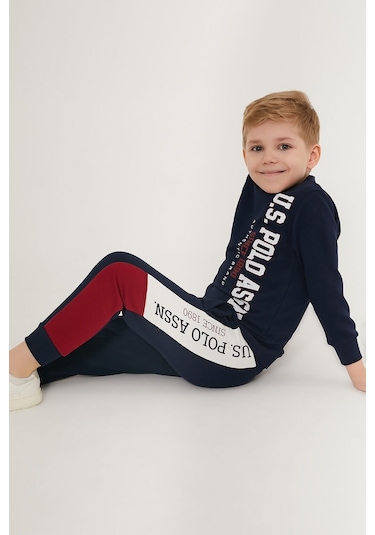 U.s. Polo Assn Sumptuous Lacivert Erkek Çocuk Eşofman Takımı