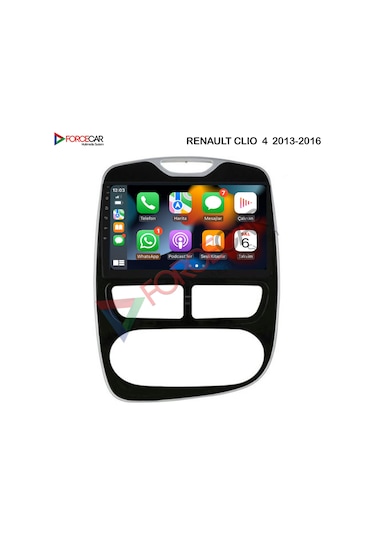 RENAULT CLİO 4 ANDROİD MULTİMEDYA 2_32 KABLOSUZ CARPLAY