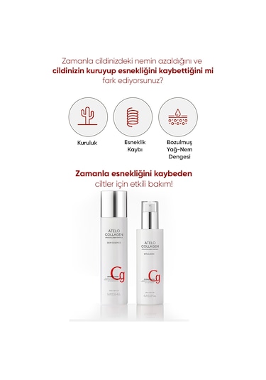 Atelokolajen İçerikli, Yaşlanma Karşıtı Besleyici Emülsiyon Mıssha Atelo Collagen Emulsion