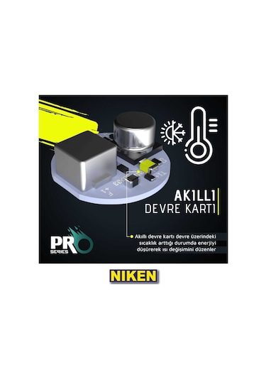 D2s Led Xenon Far Aydınlatma Seti Şimşek Etkili Niken Pro 8000lm