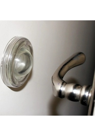 Duvar Kapı Stoperi Tamponu Şeffaf 4'Lü