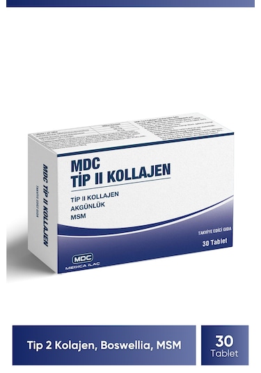 Mdc Tip 2 Kolajen+Msm+Boswellia 30 Tablet