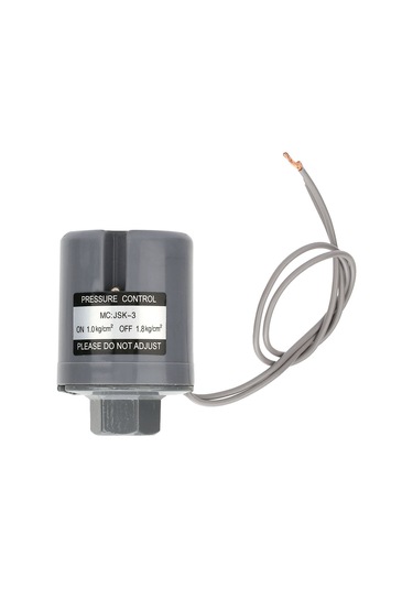 Yaozixa G3/8" Hidrolik Otomatik Pompa Basınç Kontrolörü 1.5-2.2 Kgf/cm² - Otomatik Başlangıç/durdurma, Evsel Artırma Pompları İçin