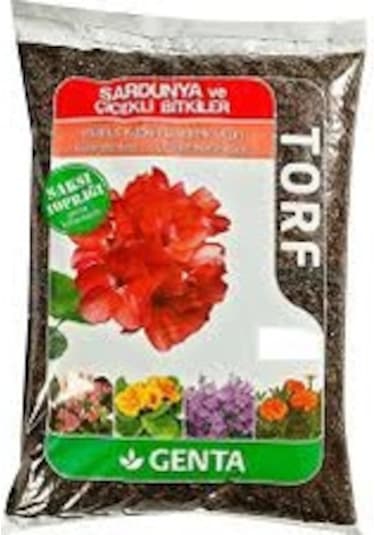 Genta Sardunya ve Çiçekli Bitkiler için Torf 10 L N11.321