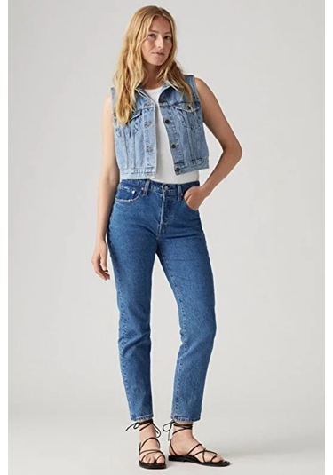 Levi's Bayan Kot Pantolon A7739-0029 Açık Mavi Açık Mavi