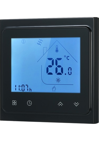 Padalink 16a Sıcaklık Kontrol Cihazı Bht-002gb Siyah: Zamanlama Özellikli, Lcd Ekranlı, Enerji Tasarruflu Zemin Isıtma Termostati