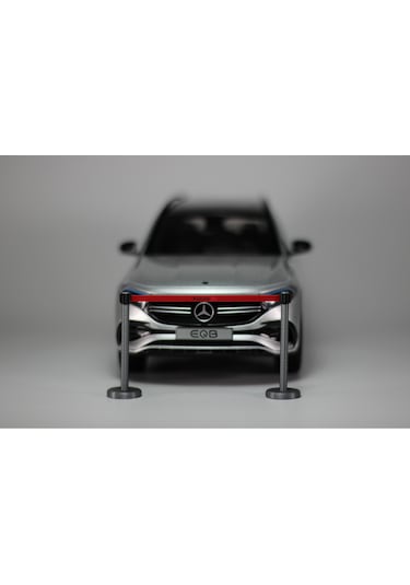 1:18 Ölçek Diorama Kordon & Kalabalık Kontrol Direği Seti, Diorama Aksesuarı 1 Set