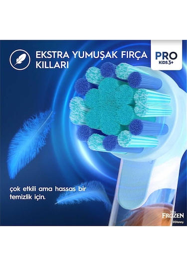 Oral-B Çocuk Şarjlı Elektrikli Diş Fırçası Frozen D100
