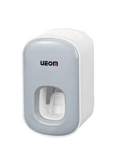 Gri Otomatik Diş Macunu Dispenseri Tutucu Duvara Monte Sıkacağı Diş Macunu Çocuklar Ev Banyo Aksesuarları Için Gri