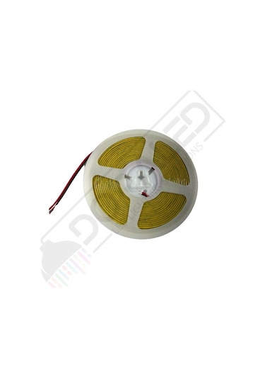 12v 3mm İnce Esnek Cob Şerit Led Beyaz 6000-6500k 400 Ledli Ip20 5m