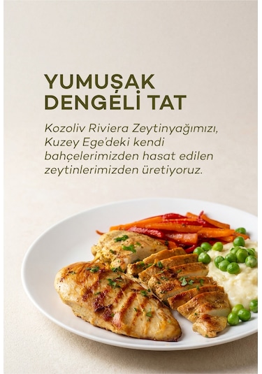 Kozoliv Riviera Zeytinyağı 5 L