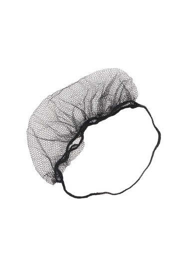 Maiyame 100 Adet Tek Kullandım Saçak Koruması - Nilon Halka Desenli Tüy Kapağı - Restoran Ve Sağlık Kurumları İçin Hijyenik Saçak罩