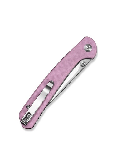 Sencut Skelfin Powder Pink G10 Handle Satin Finished 9cr18mov Blade Kamp Çakı Pembe