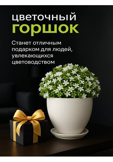 Simalend Seramik Çiçek Saksısı 79928667