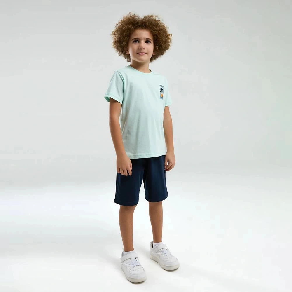 Arnetta 3308c Baba/oğul Yazlık İkili Pijama Takım Nil Yeşili