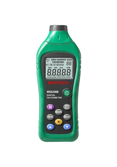 Mastech Ms6208b Dijital Takometre Temassız Non-contact