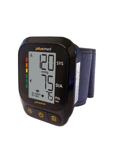 Plusmed PM-8197W Tam Otomatik Bilekten Ölçer Tansiyon Aleti