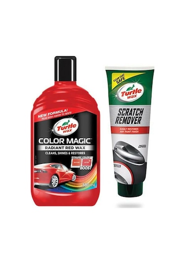 Turtle Wax Renkli Cila Kırmızı İnce Çizik  Pasta 100 Ml