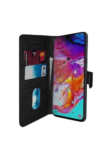 Huawei P9 Lite 2017 Spor Kumas Cüzdan Kilif 504795407