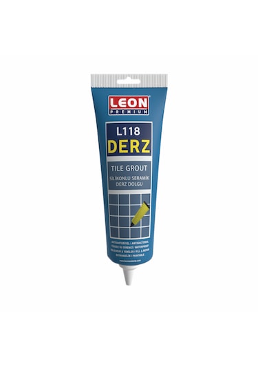 2 Adet Leon L118 Silikonlu Hazır Derz Dolgu Antibakteriyel 250 Ml