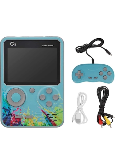 3 İnç Ekran 500 Oyunlu Game Box Mini Taşınabilir Oyun Konsolu - Lisinya