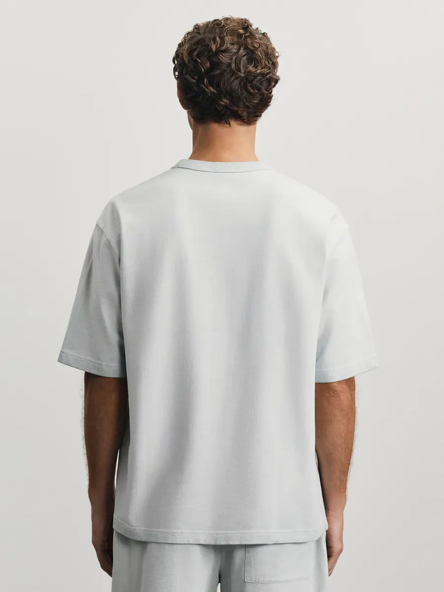 Zarına Boo Türkiye'nin Kalbinde: Bol Kesim Temel Spor T-shirt. 430291365 Açık Gri