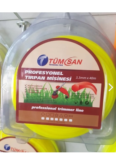 Tırpan Çim Biçme Misinesi 3.5mmx400 Gr Altıgen
