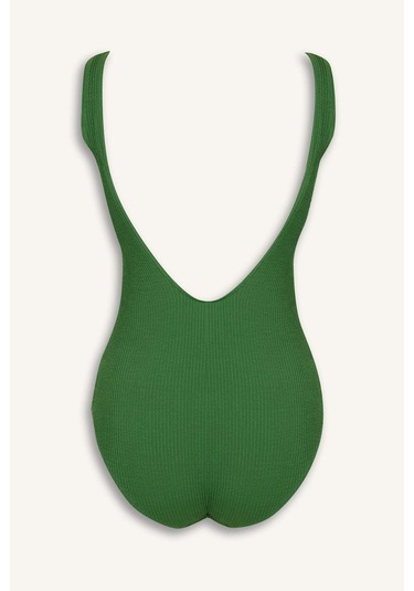 DeFacto Regular Fit Bürümcük Mayo-Fall in Love T8005AZ25SMGN774 Yeşil DeFacto Regular Fit Bürümcük Mayo-Fall in Love T8005AZ25SMGN774 Yeşil