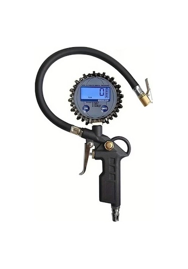 Xuweiwei Mavi-g003 Araba Suv Kamyon Karavan Icin Dijital Lastik Basinc Gostergesi Evrensel Model Hizli Baglanti Parcalari Jp Ab Abd Guclendirici Bant