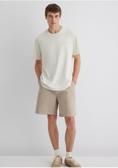 Mavi Kum Erkek T-shirt M0612733-70134 Kum