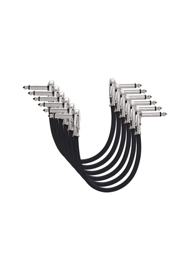 Sones Tek Blok Ses Enstrümanı Elektrik Gitar Efekt Hattı, Kablo Uzunluğu: 30 Cm Düz Başlık Gümüş