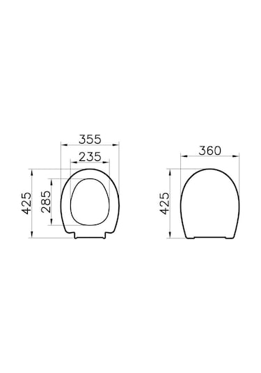 Vitra S20 Round Smoothflush Asma Klozet + Vitra Yavaş Kapanır Kapak + Vitra Gömme Rezervuar Set