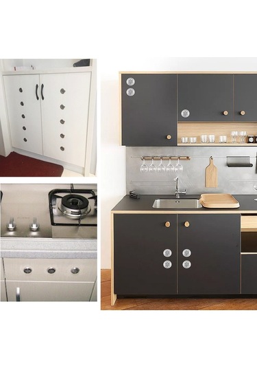 Sones 10 Adet Düz Yüzey 35mm Dolap Yuvarlak Hava Menfezi Paslanmaz Çelik Panjurlu Izgara Kapağı Havalandırma Delikleri Küçük Delikli Diğer