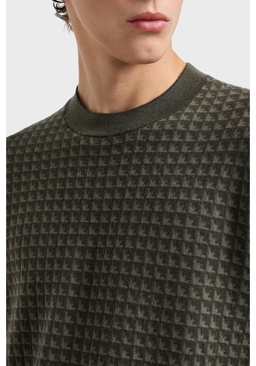 Emporio Armani Erkek Kazak Em001989 Af14199 F8047 Haki Haki