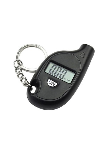 Taşınabilir Dijital Ekran Araba Lastiği Hava Basıncı Ölçer Mini Lastik Basıncı Test Cihazı Ölçme Aracı Anahtarlık İle