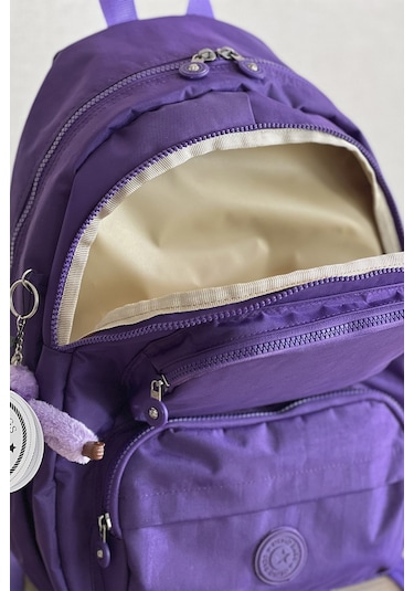 Nemo Group Sırt Çantası Mor Krinkıl Kumaş Suya Dayanıklı Mor