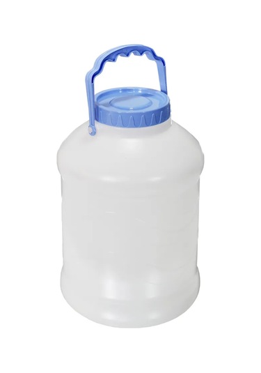 Milih 5 Litrelik Kapaklı Plastik Vedir 463662735 Beyaz