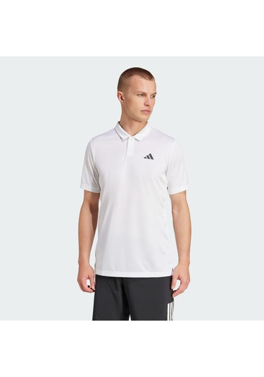 Adidas Jd8643 Clıma Polo Erkek T-shirt Beyaz