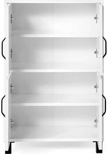 Gonca Kapaklı Çok Amaçlı Dolap Ayakkabılık 63x35x99cm 001