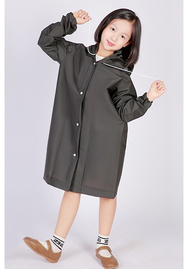 Marlux Siyah Çocuk Yağmurluk Marcygm001 Siyah